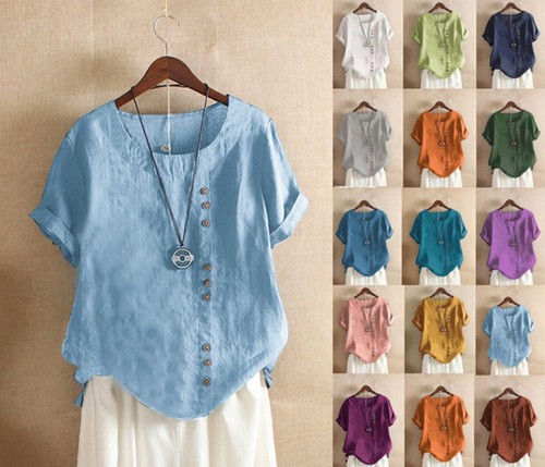 Damen drucken shirt - t-shirt, sommer