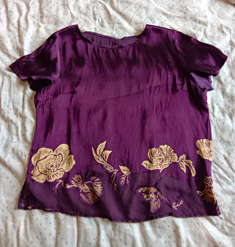 Damen bluse seidensatin - damen,