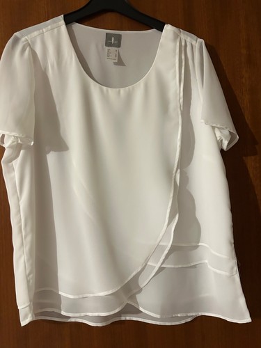 Weiße damenbluse grösse - grösse, 38