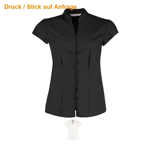 Kustom kit damen bluse - bluse, poplin