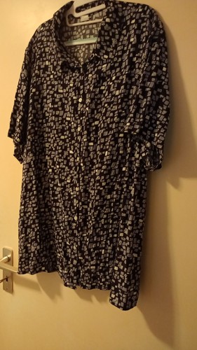 Damen bluse kurzarm - , 100%