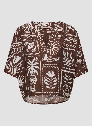 Lcmt damen bluse kurzarmbluse - lcmt,