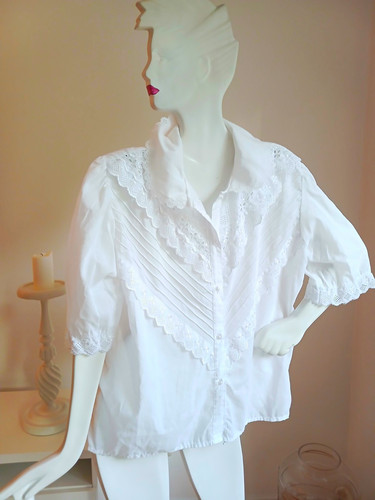 Damen bluse m weiß - damen,