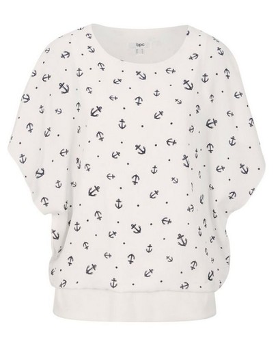 Damen georgette bluse - georgette,