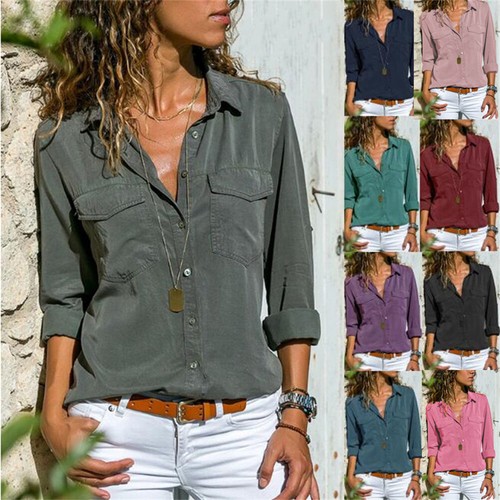 Damen basic sommer shirt - basic, t-shirt