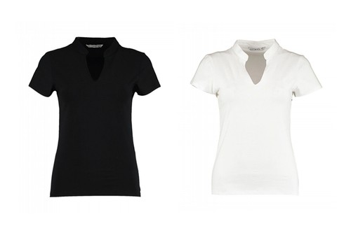 Kustom kit kellnerbluse - kellnerbluse, damen
