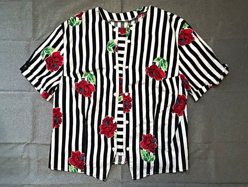 Damen bluse l kurzarm - bluse, gr.