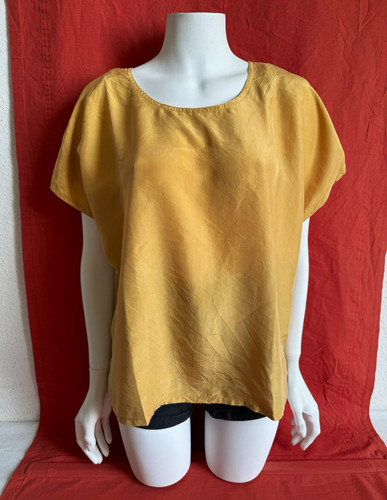 100 seiden damen bluse basic - 100%,