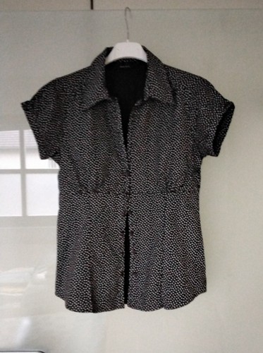 Damenbluse kurzarm amisu new - damenbluse,