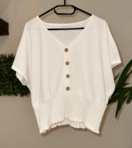 Lascana damen bluse - lascana, elfenbein