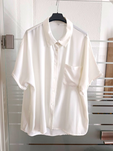Damen basic bluse weiß - damen,