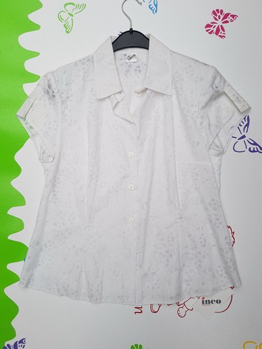Damen bluse kurzarm weiß - bluse, oder