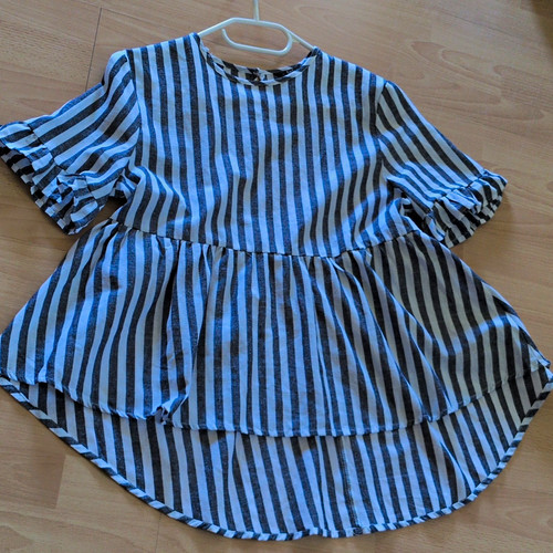 Zara damen tunika bluse - zara, l