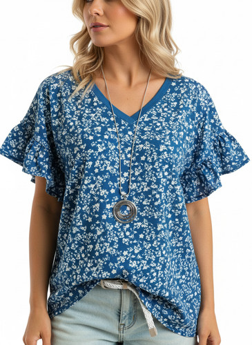 Sheego shirt tunika bluse - tunika,