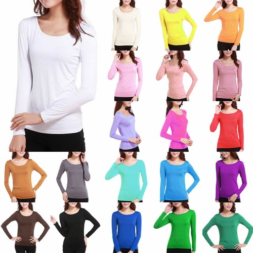 Damen langarm kurzarm - kurzarm, t-shirt