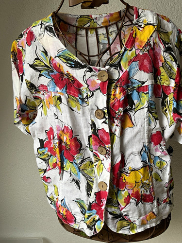 Damen bluse kurzarm mehrfarbig - damen,