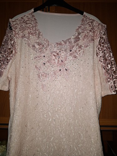 Bluse festlich rosa - festlich,