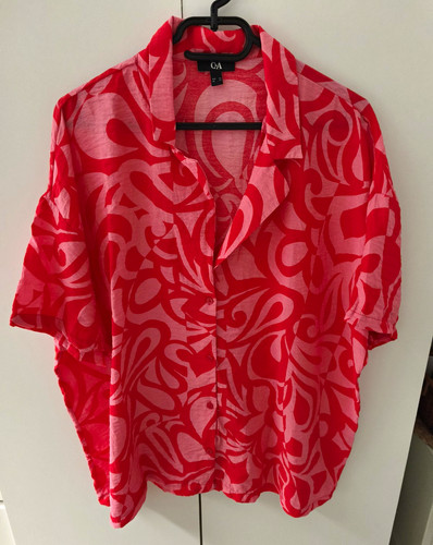 Damen bluse kurzarm mit - bluse,